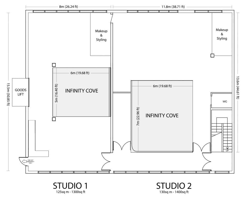 London Studio Floorplan